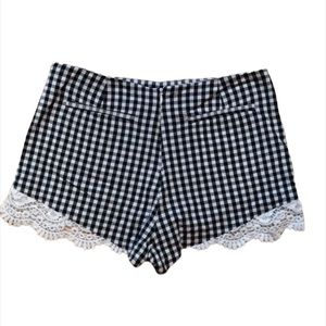Bloomingdales Aqua brand Trendy Checkered shorts